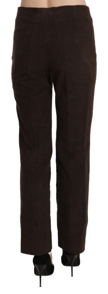 BENCIVENGA - Elegant High Waist Suede Pants