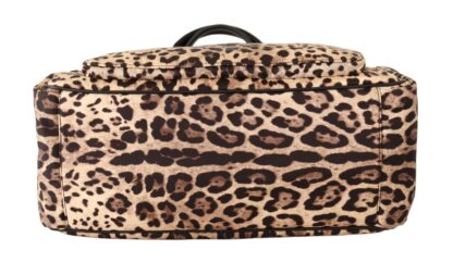 Dolce & Gabbana - Elegant Leopard Print Baby Changing Bag