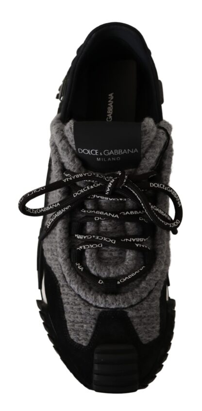 Dolce & Gabbana - Chic Black NS1 High-End Sneakers