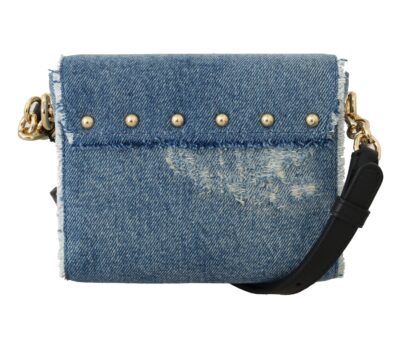 Dolce & Gabbana - Elegant Blue & Black Lucia Crossbody Bag