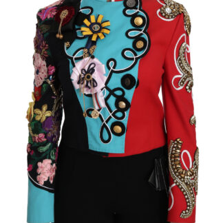 Dolce & Gabbana - Enchanted Sicily Crystal-Embellished Short Jacket