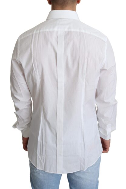 Dolce & Gabbana - Elegant White Cotton Dress Shirt