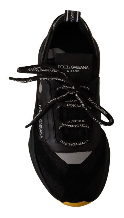 Dolce & Gabbana - Elegant Daymaster Casual Sneakers - Black/Yellow