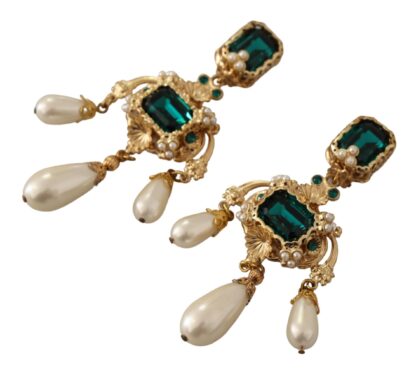 Dolce & Gabbana - Baroque-Inspired Gold Clip-on Earrings