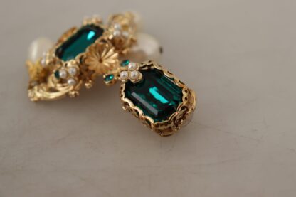 Dolce & Gabbana - Baroque-Inspired Gold Clip-on Earrings