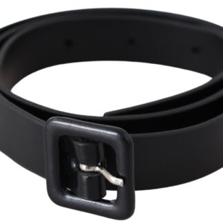 Ermanno Scervino - Elegant Dark Brown Leather Belt with Vintage Buckle