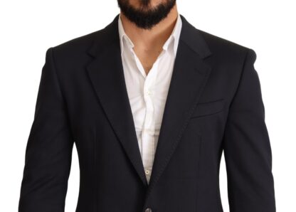 Dolce & Gabbana - Elegant Dark Blue Slim Fit Blazer