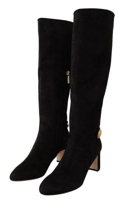 Dolce & Gabbana - Elegant Suede Vally High Boots