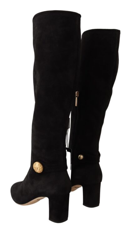 Dolce & Gabbana - Elegant Suede Vally High Boots