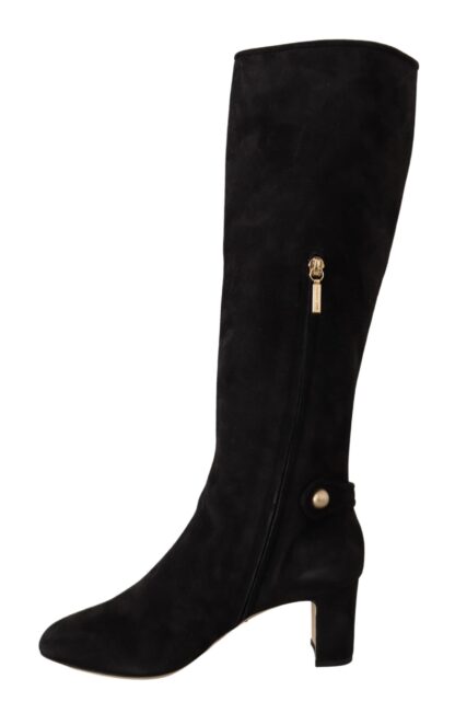 Dolce & Gabbana - Elegant Suede Vally High Boots