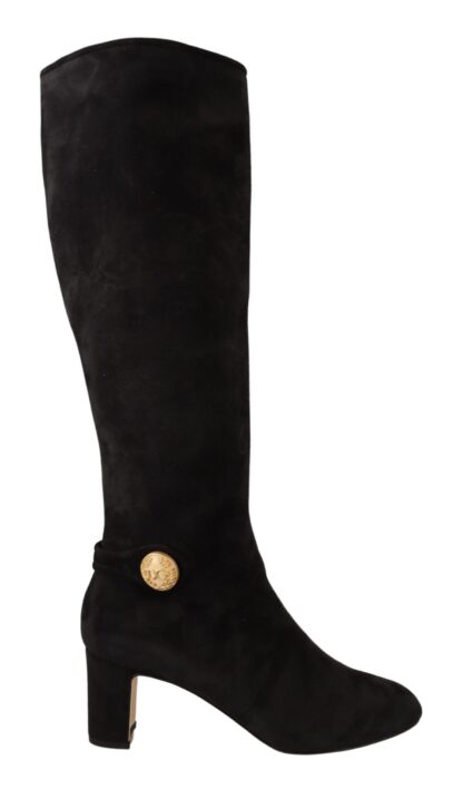 Dolce & Gabbana - Elegant Suede Vally High Boots