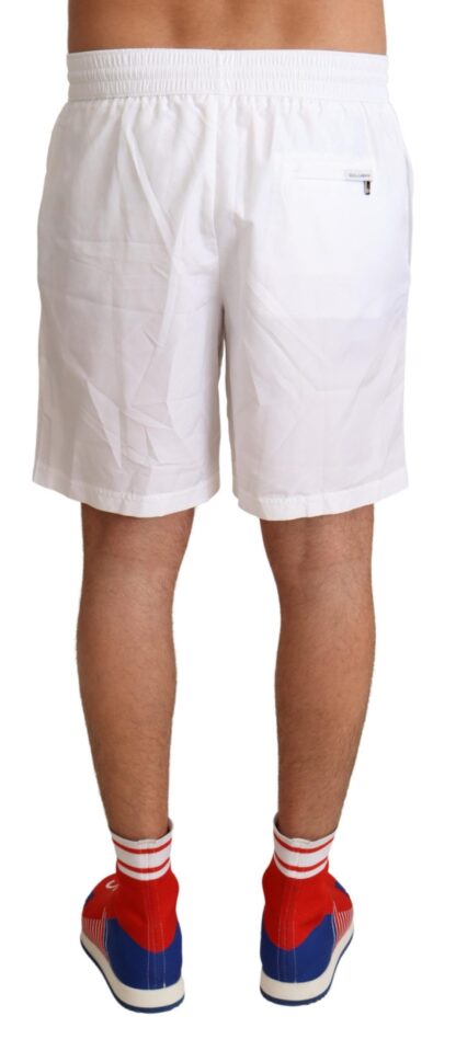 Dolce & Gabbana - Regal Crown Swim Trunks - Chic Beachwear