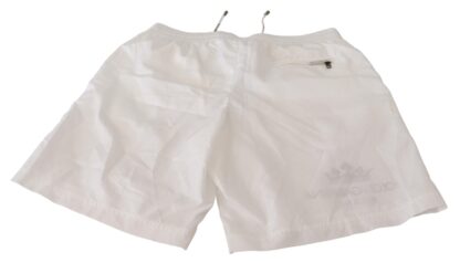 Dolce & Gabbana - Regal Crown Swim Trunks - Chic Beachwear