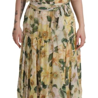 Dolce & Gabbana - Floral Elegance Midi Sheath Dress