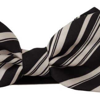 Dolce & Gabbana - Majolica Print Silk Bow Tie Luxury Neckwear