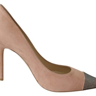 Jimmy Choo - Elegant Pebble Green Pointed Toe Pumps