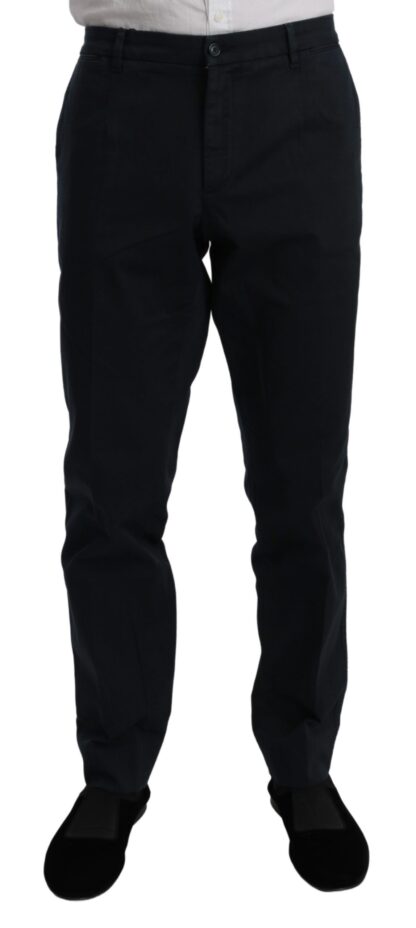 Dolce & Gabbana - Sleek Italian Denim Chinos for the Modern Man