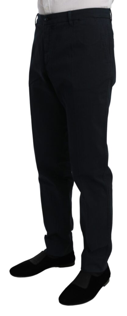 Dolce & Gabbana - Sleek Italian Denim Chinos for the Modern Man