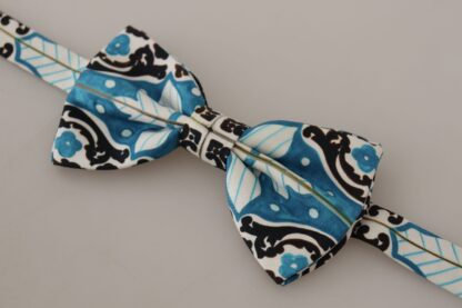 Dolce & Gabbana - Elegant Silk Bow Tie in Light Blue