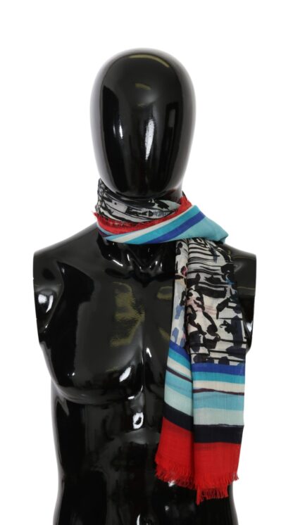 Dolce & Gabbana - Elegant Cashmere-Silk Blend Men's Scarf