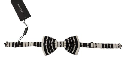 Dolce & Gabbana - Elegant Polka Dot Silk Bow Tie