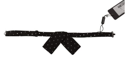 Dolce & Gabbana - Elegant Polka Dot Silk Bow Tie