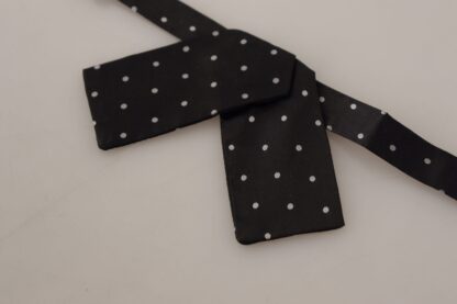 Dolce & Gabbana - Elegant Polka Dot Silk Bow Tie