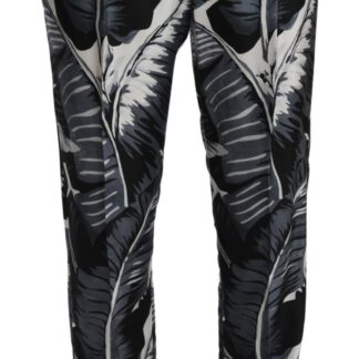 Dolce & Gabbana - Sumptuous Silk Lounge Pants with Ice-Cream Print