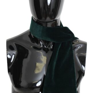 Dolce & Gabbana - Chic Two-Tone Cashmere Scarf with Crown Motif