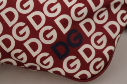 Dolce & Gabbana - Glamorous Red Logo Waist Bag Fanny Pack