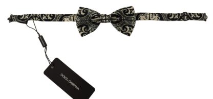 Dolce & Gabbana - Elegant Black Silk Bow Tie