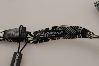 Dolce & Gabbana - Elegant Black Silk Bow Tie