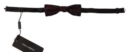 Dolce & Gabbana - Elegant Bordeaux Bow Tie