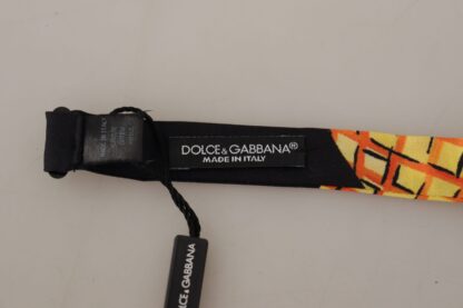 Dolce & Gabbana - Elegant Black Silk Bow Tie