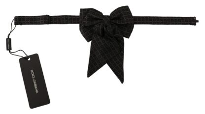 Dolce & Gabbana - Exclusive Black Silk Bow Tie