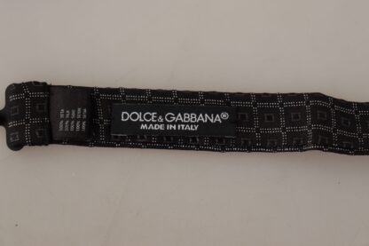 Dolce & Gabbana - Exclusive Black Silk Bow Tie