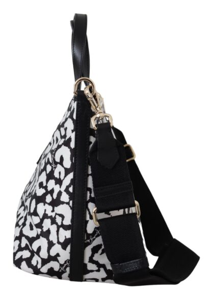 Jimmy Choo - Chic Monochrome Clutch Tote Crossbody Bag