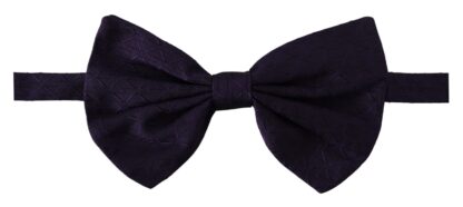 Dolce & Gabbana - Elegant Blue Silk Bow Tie