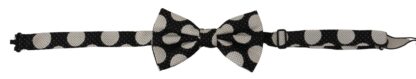 Dolce & Gabbana - Elegant Polka Dot Silk Bow Tie