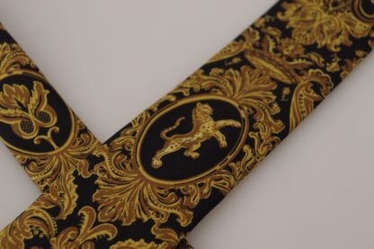 Dolce & Gabbana - Elegant Gold Silk Tie