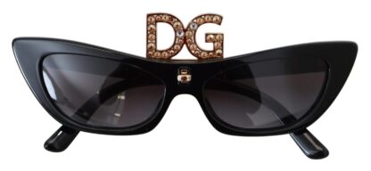 Dolce & Gabbana - Chic Crystal-Embellished Cat Eye Sunglasses