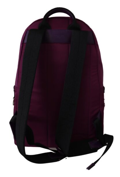 Dolce & Gabbana - Elegant Maroon Nylon Backpack Bag