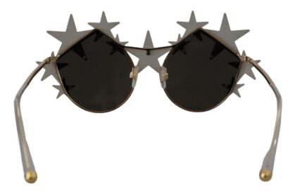 Dolce & Gabbana - Gold Star Crystal Embellished Sunglasses