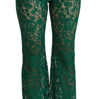 Dolce & Gabbana - Elegant Silk Puppy Dog Print Pants