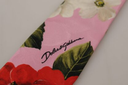 Dolce & Gabbana - Elegant Multicolor Silk Bow Tie