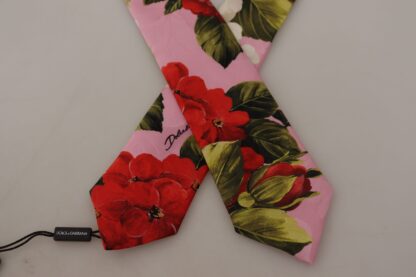 Dolce & Gabbana - Elegant Multicolor Silk Bow Tie