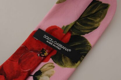 Dolce & Gabbana - Elegant Multicolor Silk Bow Tie