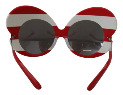 Dolce & Gabbana - Butterfly Striped Chic Sunglasses