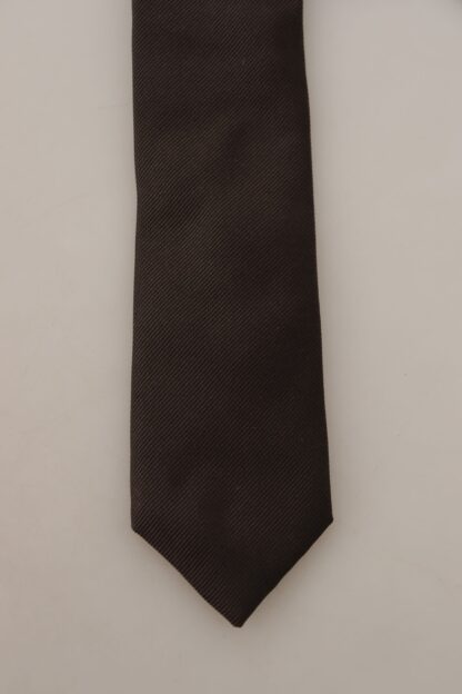 Dolce & Gabbana - Elegant Black Silk Tie