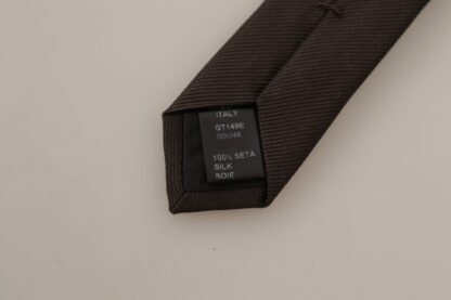 Dolce & Gabbana - Elegant Black Silk Tie